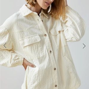 Maeve Corduroy Shirt Jacket